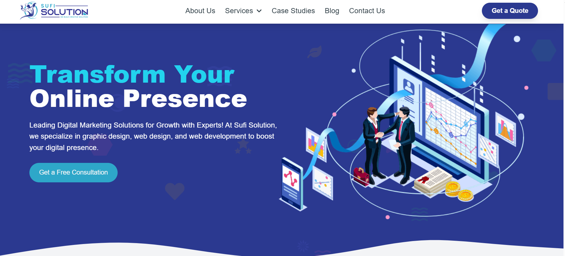 Sufi Solution – Digital Marketing Agency Website