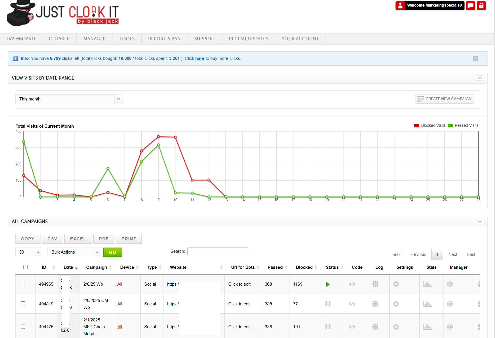 Chainmorph – Ads Cloaking Campaign